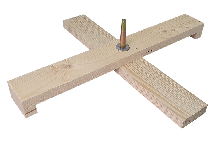 Cross stand spruce, 58 cm (assembly-kit)