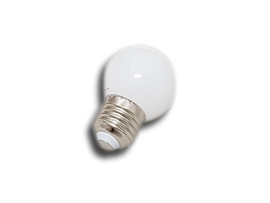 3W LED bulb (E27), warm white