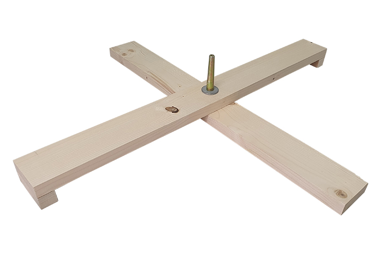 Cross stand spruce, 78 cm (assembly-kit)
