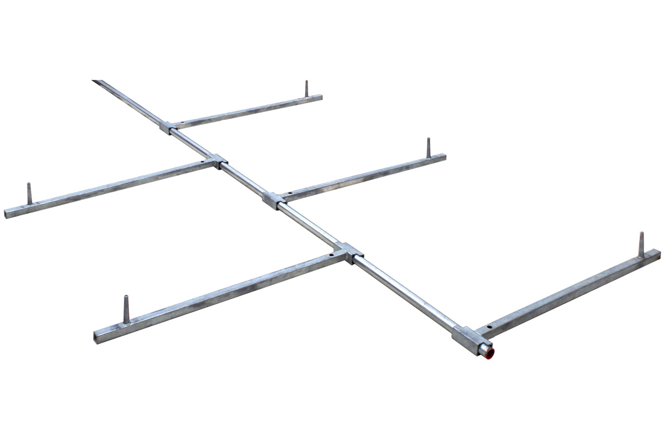 Line Up guide pipe, hot-dip galvanised