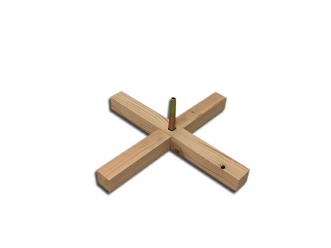 Cross stand spruce, 39 cm (pre-assembled)