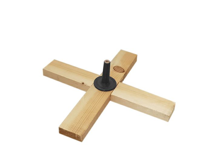 Cross stand spruce, 29 cm (pre-assembled)