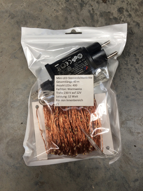 LED copper wire fairy lights, 40 m